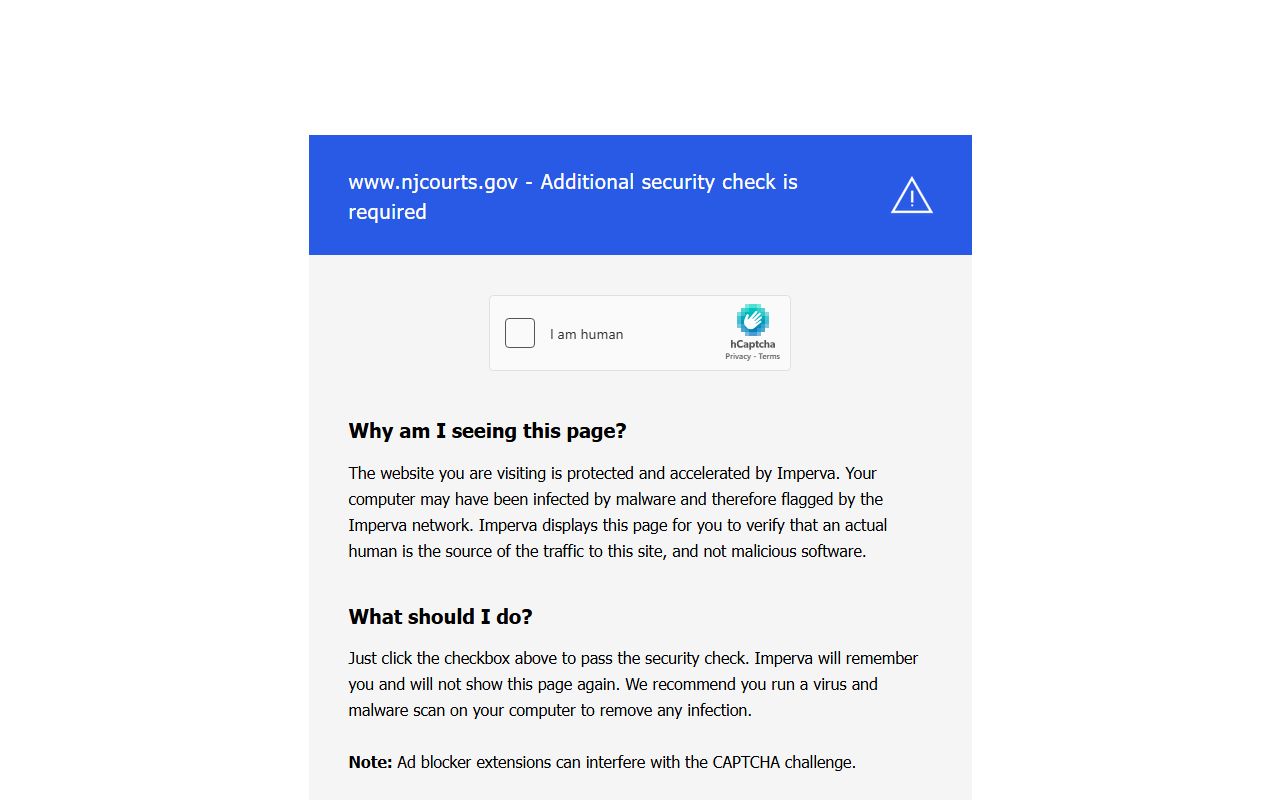 Atlantic County phone directory Superior Court page