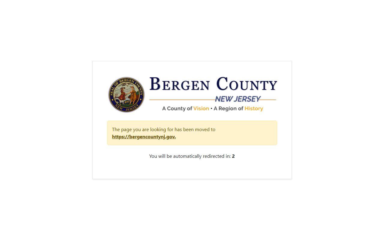 Bergen County phone directory OPRA request portal
