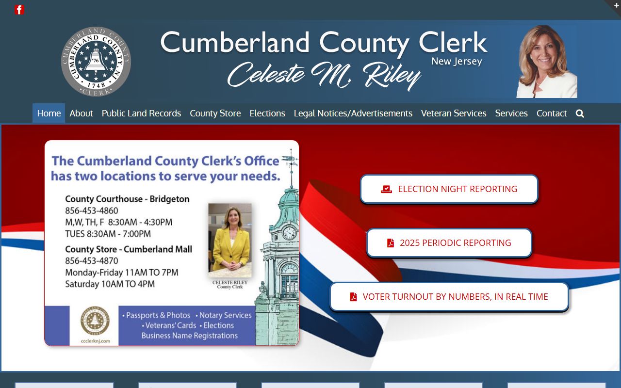 Cumberland County phone directory clerk office website